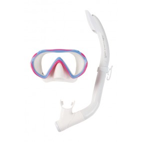 [19509]  키즈 스노클링 세트 NEW 웨이브 라즈베리(밴드 스트랩)