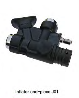 [19526] inflator end-piece J01 인플레이터