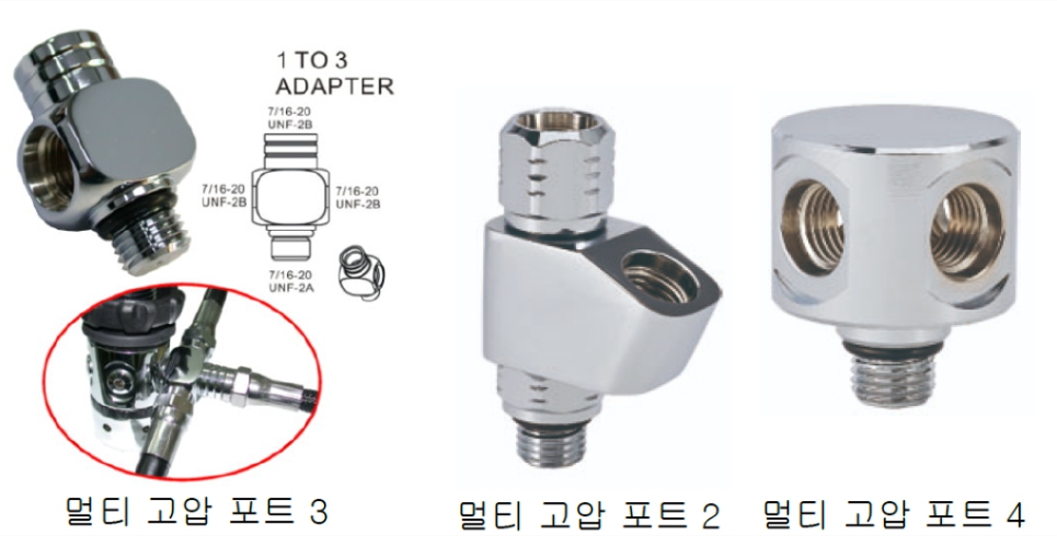 [19715]  멀티 고압 포트 3종  (S.A)