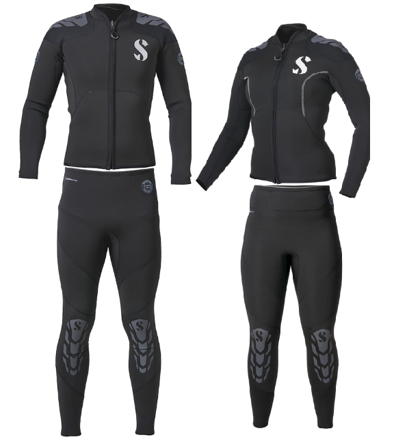 [19817]    에버플렉스 율렉스 3mm 남자 투피스 상.하의