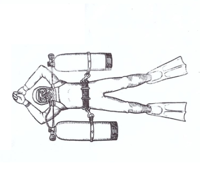 [19870] *국내특허* 사이드마운트 전용밴드+볼트스냅 세트 샤크밴드