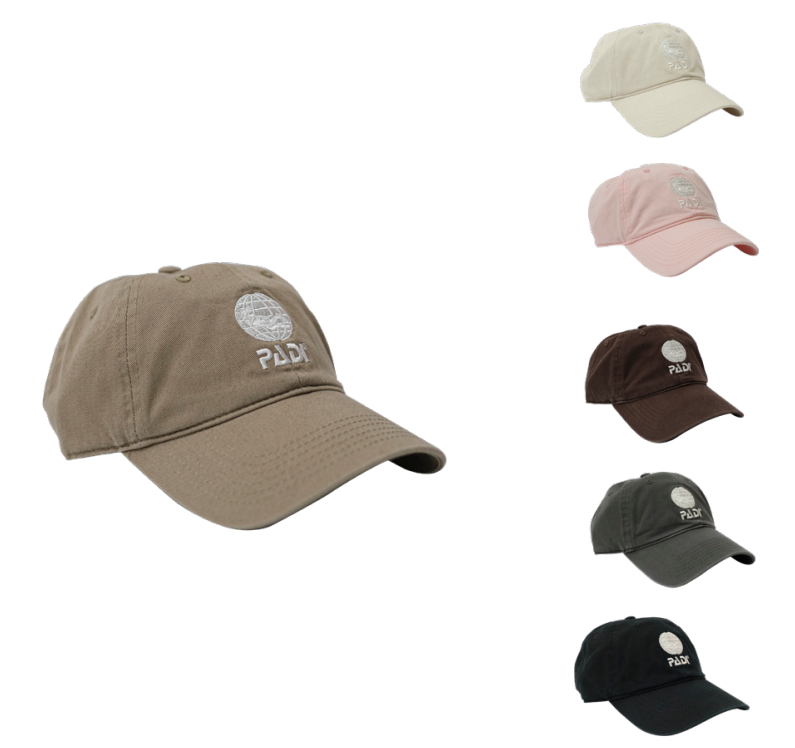 [19886]   PADI 볼캡 화이트라벨