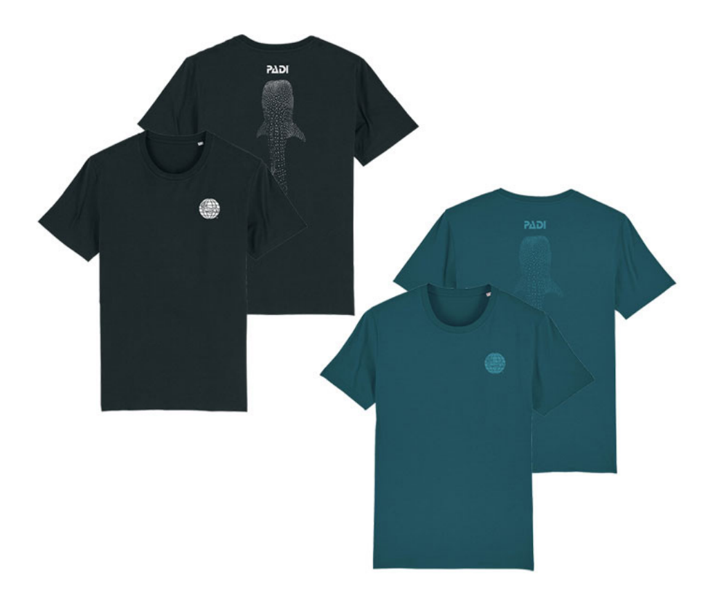 [19891]  PADI 고래상어 반팔 티셔츠