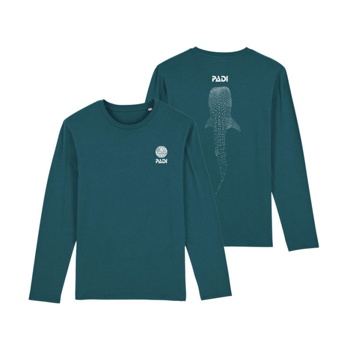 [19892]  PADI 고래상어 긴팔 티셔츠