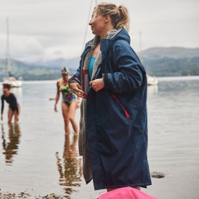 [20318] 롱 슬리브 프로 체인지 로브 에보 네이비 남여공용, Long Sleeve Pro Change Robe EVO - Navy Unisex