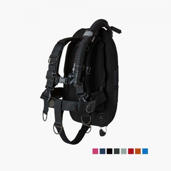 [20392] 다이브1 포뮬러 25 부력, 다이브원 소프트 백플레이트 세트, 부력조절기, BCD