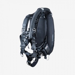 [20397] 다이브1 포뮬러 블랙 35 부력, 다이브원 스테인레스 백플레이트 세트, 부력조절기, BCD