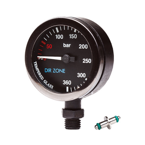 [20624] 디아이알존 디아이알존 DIR ZONE SPG 52mm 300bar Black 게이지