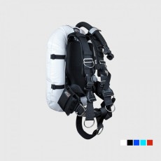 [20706] 다이브1 언리미티드 30 부력, 다이브원 스테인레스 백플레이트 세트, 부력조절기, BCD