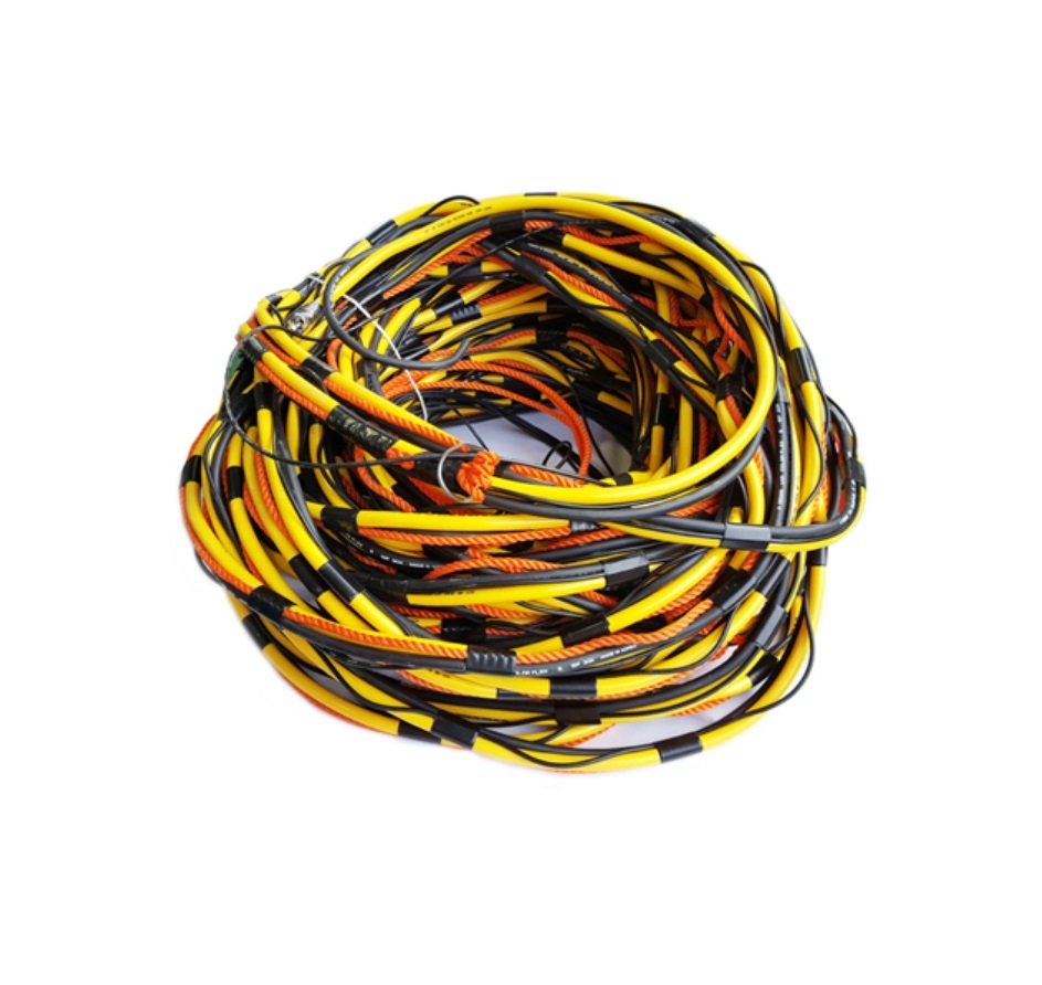 [20724] 움빌리컬 표면공급식 잠수 4선 호스 세트100m(공기,수심계,통신선,안전줄)