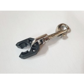 [20727] 스컬피쉬 브레이크 어웨이 Break away connector+볼트스냅 (실버)