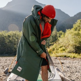 [20734] 워터푸르프 체인징 로브 올터 에보-포레스트 그린 남여공용,Waterproof Dry Changing Robe Alter Evo-Forest Green Unisex