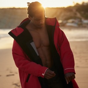 [20739] 워터푸르프 체인징 로브 올터 에보-사이렌 레드 남여공용,Waterproof Dry Changing Robe Alter Evo-Siren Red Unisex