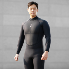 [20751] 포스엘리먼트 제노스 매트 블랙 5mm 남성 슈트