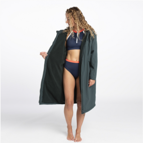 [20777] 포스엘리먼트 타이달 로브 TIDAL ROBE GREEN(남여공용)