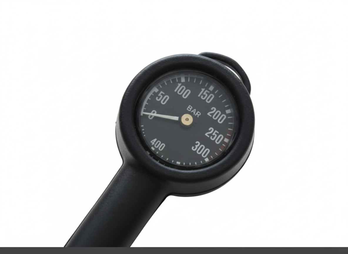 [21375] 썬라인 테크 밀리터리 1게이지 미니/18cm 플렉시블 고압호스