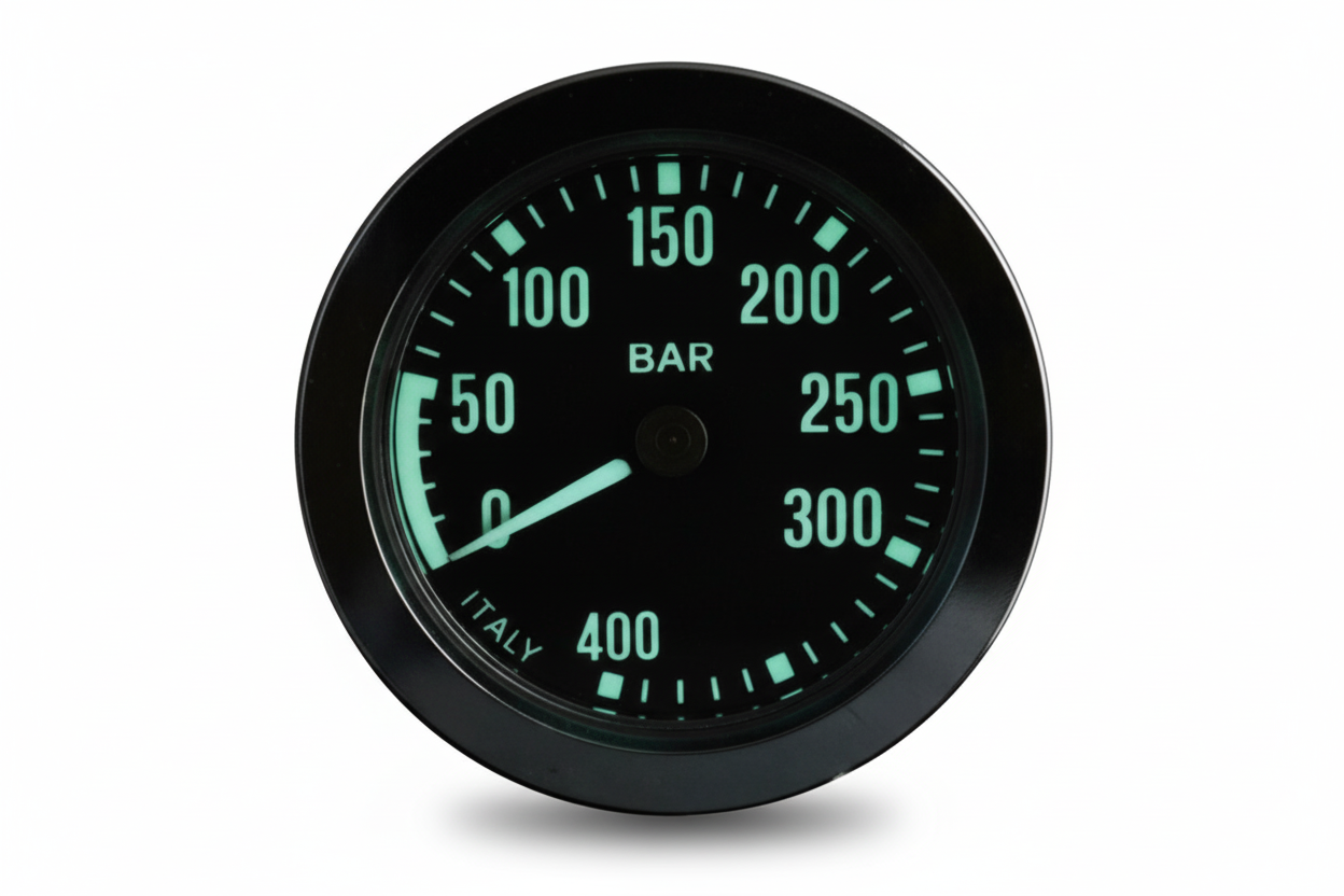 [21380] 썬라인 밀리터리 싱글압력게이지 70mm