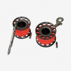 [21487] 그레이알루미늄스풀릴(30m