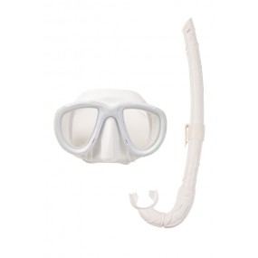 [21783] 오션테그 NEW 프리마스크 스노클 세트 White