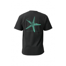 [21823] 오션테그 14수 반팔 티셔츠 코튼 숏 슬리브 블랙 Starfish Gree