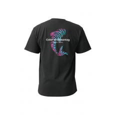 [21825] 오션테그 14수 반팔 티셔츠 코튼 숏 슬리브 블랙 Pink Fish