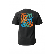 [21831] 오션테그 14수 반팔 티셔츠 코튼 숏 슬리브 블랙 Colored Coral