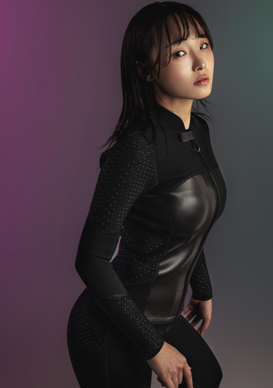 [22056] 2mm/3mm 실리콘 투피스 여성 SILICON Woman’s Two-piece
