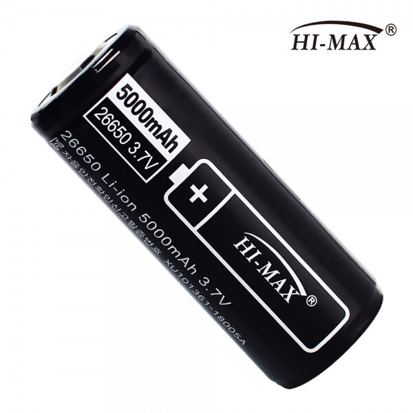 [22086] 26500 배터리 대용량 5000mAh 충전 건전지