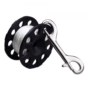[4706] OMS 스풀 23m/30m/45m 블랙 (더블 엔드 스냅 포함)