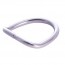 [5173] D-Ring(bent) 2", 굽은 디링 2인치