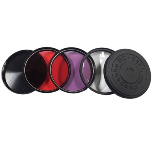 [7213] 필터 3종 + 케이스 세트 (DC-58R,DC-58M,DC-58C,DC-58FC)