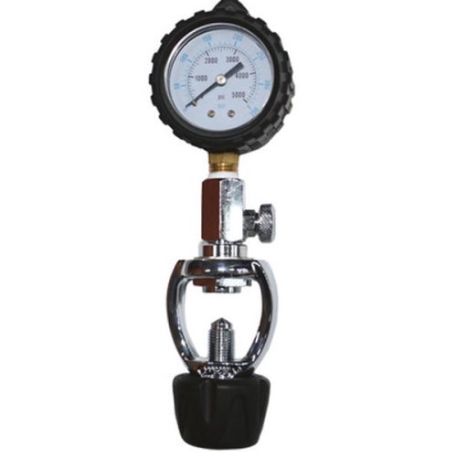 [9324] 탱크 잔압체크 게이지 (수동요크)