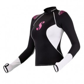 [12725] 여성용 하이브리드 래쉬가드 (HYBRID RASH GUARD FOR WOMEN)