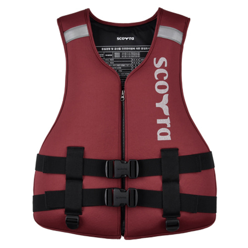 [15828] 고급형 구명조끼 ACE-18-004 (레드)