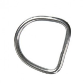 [16269] D-링 일자형 (D-Ring straight 50x45x6mm)