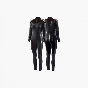 [16603] W5 BLACK EDITION 3.5mm 후면지퍼 슈트 (여성)