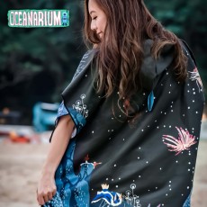 [17131] 누디브렌치 망토(판쵸) 타월