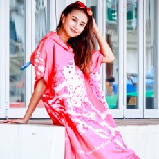 [17132] 피그미해마 망토(판쵸) 타월