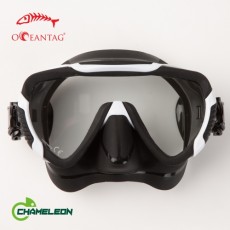[17186]  카멜레온  마스크 블랙 스쿠버다이빙 스노클링 상급자용