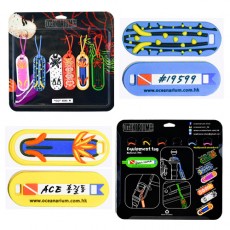 [17207] 누디브렌치 기어텍(네임텍) 콤보팩 (6종1세트)