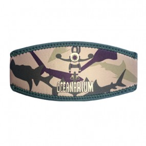 [17210] 상어 얼룩무늬_마스크 스트랩 커버 (단면프린팅)