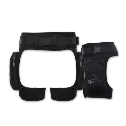 [17271] 다이나믹스타일 가터포켓 - 블랙