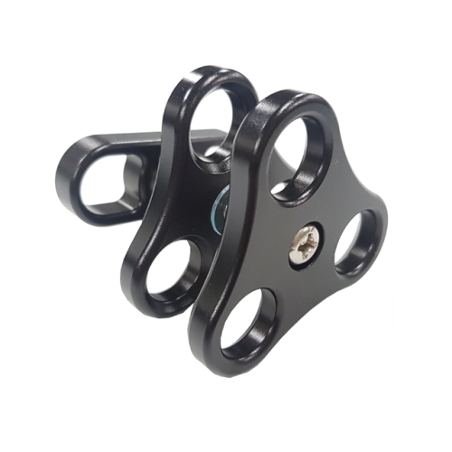 [17377] DC-3WAY_35BC 3구 볼마운트 클램프