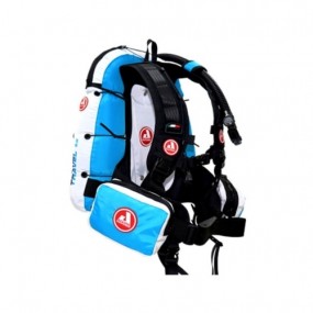 [17596] TRAVEL-Turquoise White