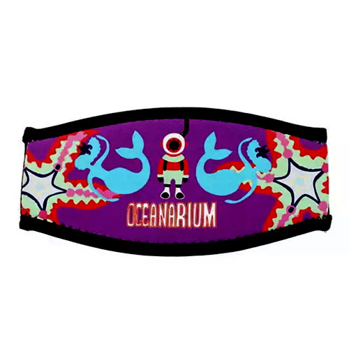 [17794] 인어공주 마스크 스트랩 커버 (단면프린팅)