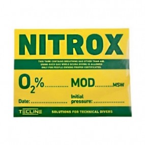 [18198] 스티커 Sticker NITROX (eng. ver.)