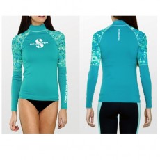 [18669] UPF50 롱 슬리브 래쉬가드 여성용