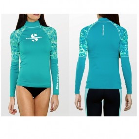 [18669] UPF50 롱 슬리브 래쉬가드 여성용