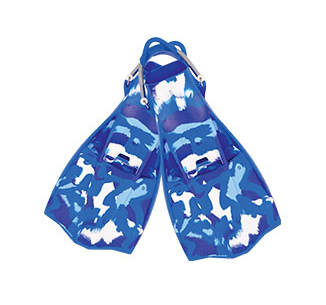 [18698] 터보핀 블루 카모핀 (스프링 스트랩)  - TURBO FIN