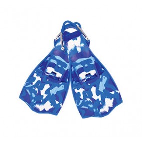 [18698] 터보핀 블루 카모핀 (스프링 스트랩)  - TURBO FIN